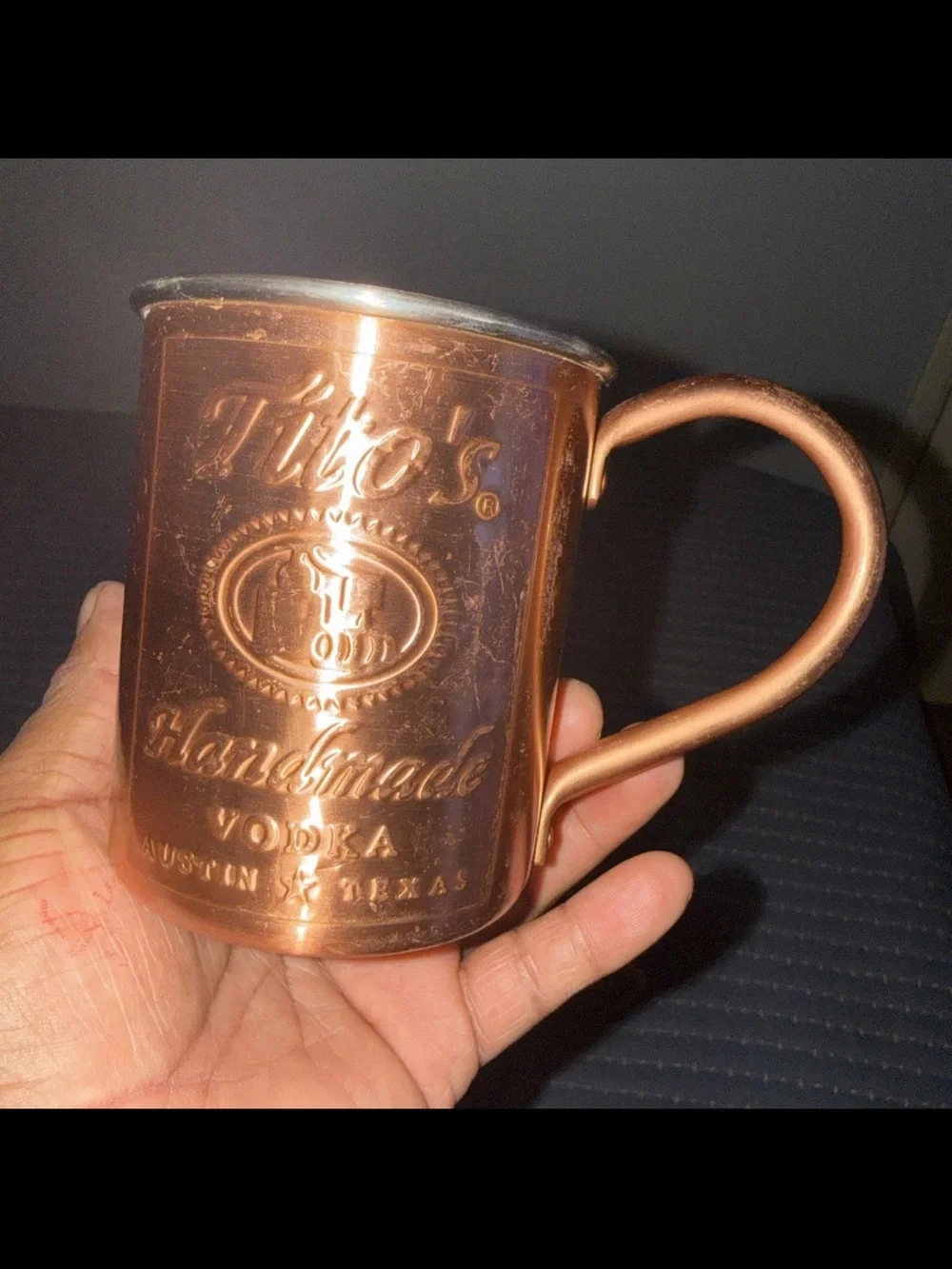 Tito's Handmade Vodka Tito's Vodka Copper / Stainless Steel Lined Mule Mugu lot